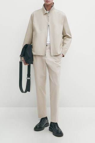 Chino droit - Beige