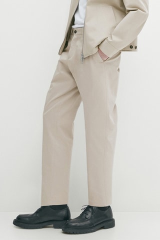 Chino droit - Beige