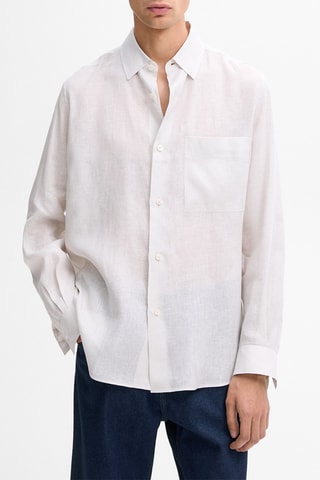 Chemise en lin - Beige