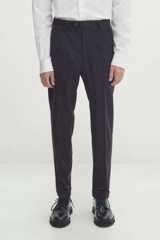 Pantalon en laine - Anthracite