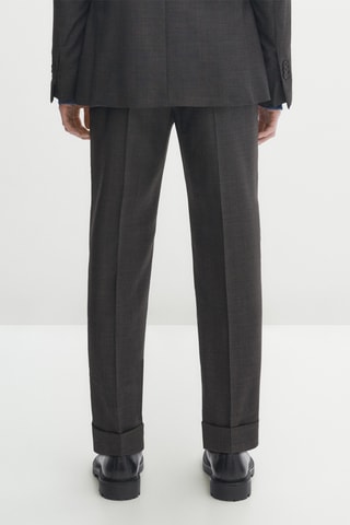 Pantalon de costume en laine - Anthracite