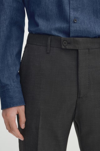 Pantalon de costume en laine - Anthracite
