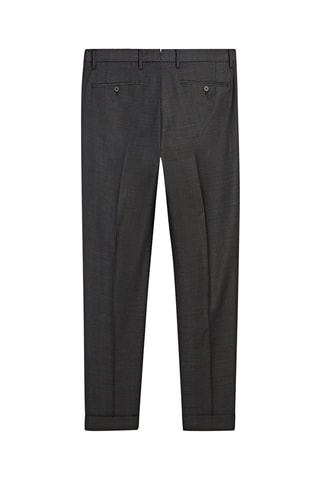 Pantalon de costume en laine - Anthracite