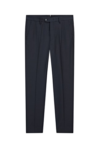Pantalon de costume en laine - Bleu marine