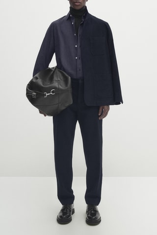 Pantalon de costume - Bleu marine