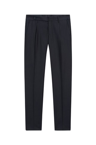 Pantalon de costume en laine - Bleu marine