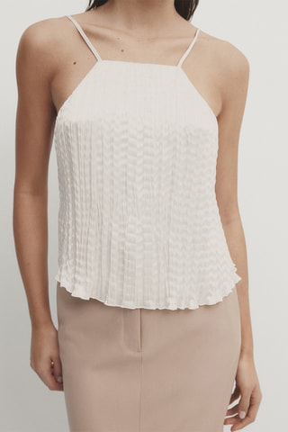 Top - Blanc cassé