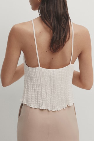 Top - Blanc cassé