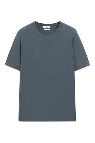 T-shirt - Azul-acinzentado