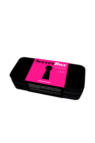 Etui de rangement - Secret Box 2 - Noir