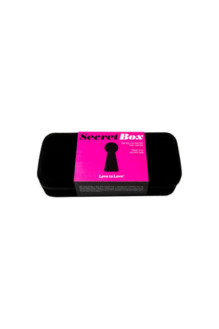 Etui de rangement - Secret Box 2 - Noir