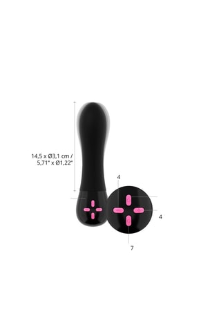 Coffret vibromasseur My First vibe - 12 cm - Waterproof - Noir/ manque ingrédients