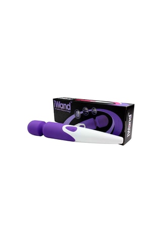 Vibromasseur Iwand Violet et blanc - 30 cm