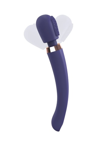 Vibromasseur Brush Crush - Violet - 26 cm