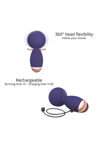 Vibromasseur waterproof Itsy Bitsy - Indigo