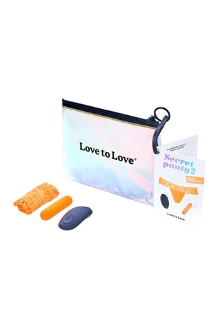 Vibromasseur et culotte Secret Panty 2 - Orange