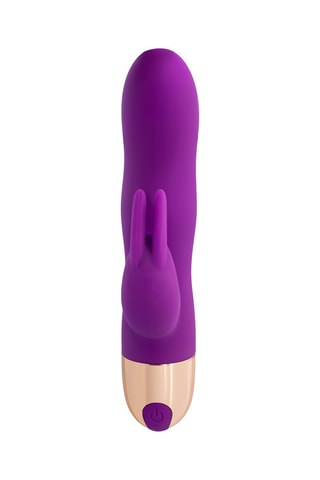 Vibromasseur G Spot Rabbit - Violet - 10,5 cm