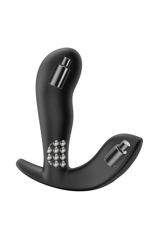 Vibromasseur Twist Delight - Noir - 11 cm