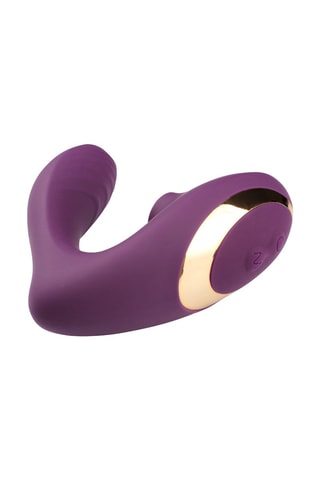 Stimulateur clitoridien Smart Air Teaser Double Orgasm - Violet - 14 cm