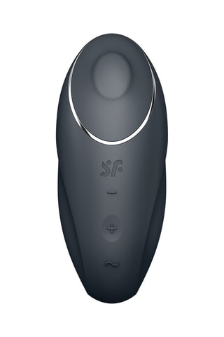 Stimulateur pulsé clitoridien rechargeable Tap & Climax  1 - Gris