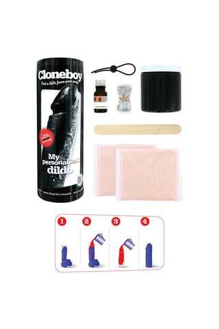 Godemiché Dildo Noir - 24 cm