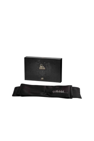 Bandeau en satin Noir