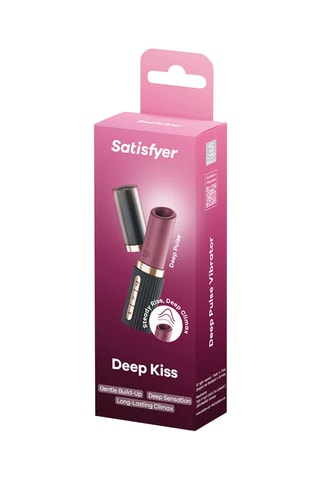 Stimulateur clitoridien Deep kiss 6 - Noir