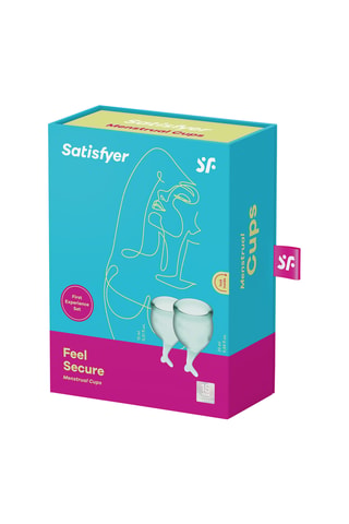2 coupes menstruelles Feel secure - 15 et 20 ml
