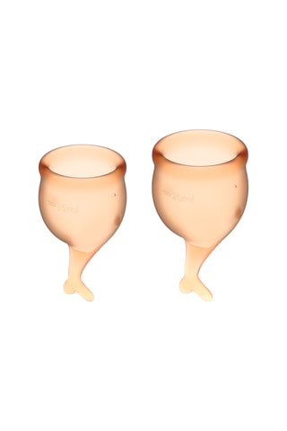2 coupes menstruelles Feel secure - 15 et 20 ml