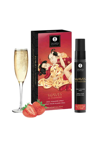 Spray oral chauffant et vibrant vin pétillant fraise - 20 ml