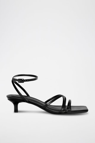 Sandales à talons - Noir