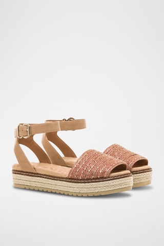 Sandales plateformes Amelie - Beige