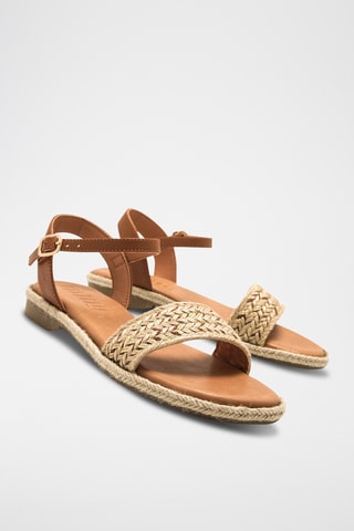 Sandales Anais - Beige et marron