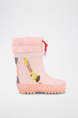 Bottes de pluie - Rose- Gioseppo