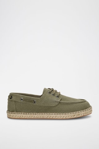 Chaussures bateau - Kaki