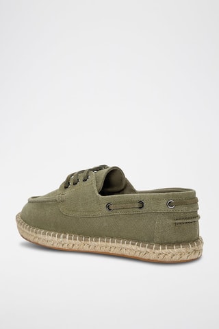Chaussures bateau - Kaki