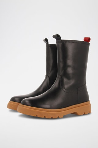 Bottines en cuir - Noir- Gioseppo