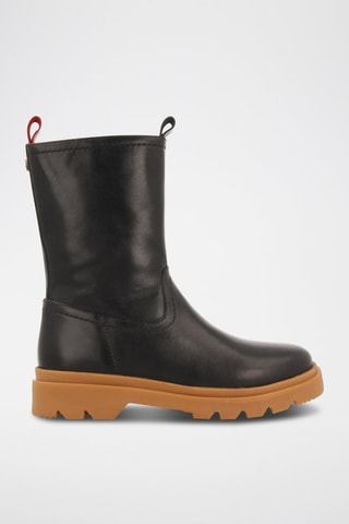 Bottines en cuir - Noir- Gioseppo