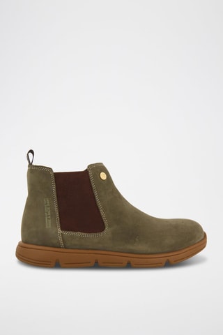 Bottines en nubuck - Kaki- Gioseppo