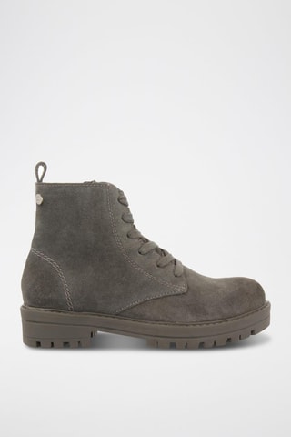 Bottines en nubuck - Gris- Gioseppo