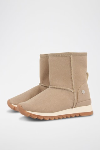 Bottines fourrées - Taupe- Gioseppo