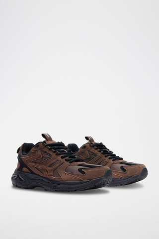Baskets en nubuck - Marron