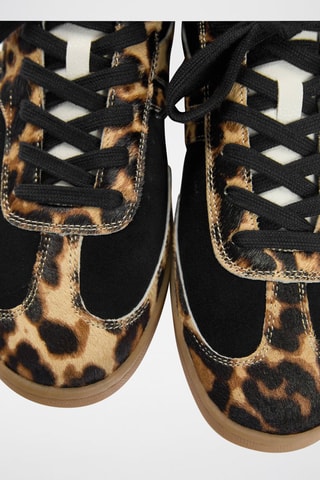 Baskets en cuir - Noir