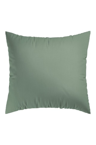 2 fundas de almohada de gasa de algodón Uni - 85 hilos/cm² - Verde