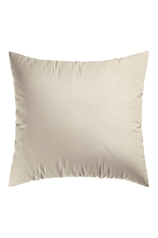 2 fundas de almohada de gasa de algodón Uni - 85 hilos/cm² - Topo