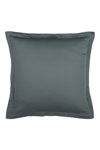 2 fundas de almohada de satén de algodón 80 hilos/cm² Uni 1 baratta - Gris oscuro