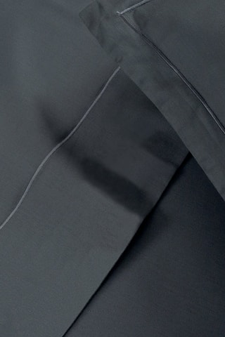 2 fundas de almohada de satén de algodón 80 hilos/cm² Uni 1 baratta - Gris oscuro