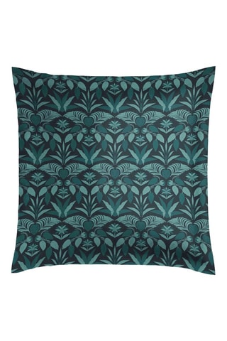 Funda de almohada de satén de algodón 80 hilos/cm² Jaro - Azul petróleo