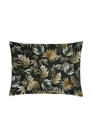 2 fundas de almohada de satén de algodón 80 hilos/cm² Esprit jungle - Caqui