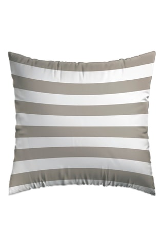 2 fundas de almohada de satén de algodón 80 hilos/cm² Horizon - Topo